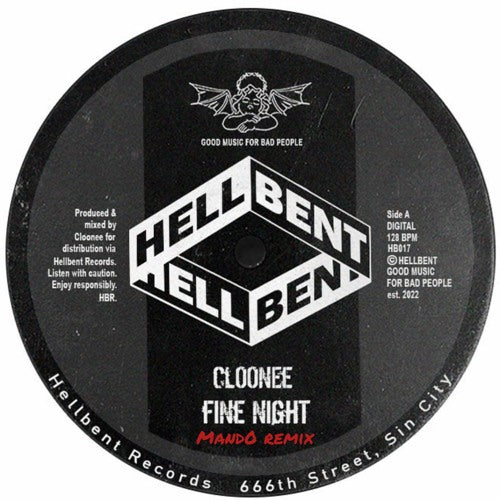 Cloonee - Fine Night (Genre: Tech House) – LuVitt Apparel