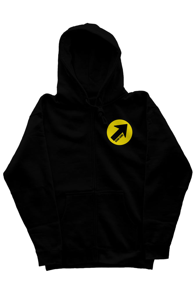 Logo with Rising Icon (Zip Up Hoodie) – LuVitt Apparel